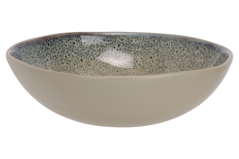 Cosy & Trendy Diepe Borden / Pastaborden Onna Sand-Green ø 19 cm - 6 Stuks