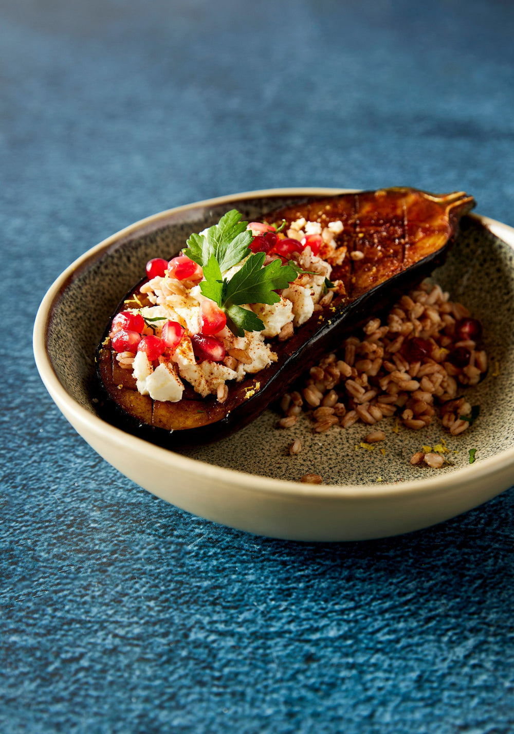 Cosy & Trendy Diepe Borden / Pastaborden Onna Sand-Green ø 19 cm - 6 Stuks