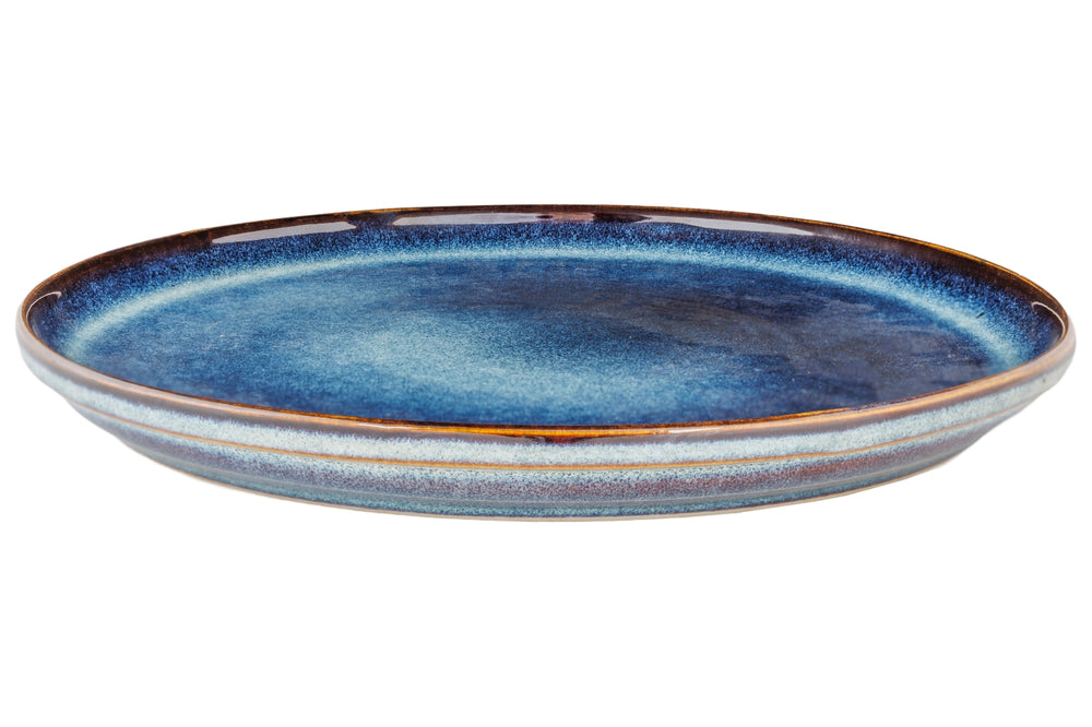 Cosy & Trendy Dinerborden Jade Indigo ø 27 cm - 4 Stuks