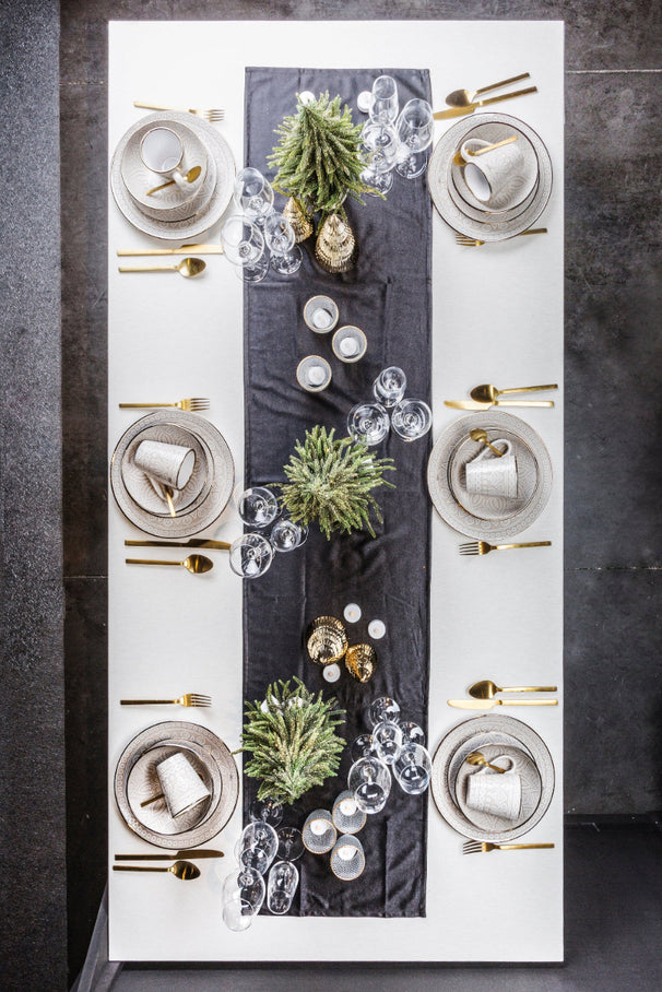 Cosy & Trendy Ontbijtborden / Dessertborden Murano Beige ø 20 cm - 6 Stuks