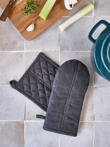 Cosy & Trendy Ovenwant & Pannenlap Set D'nim 2-Delig