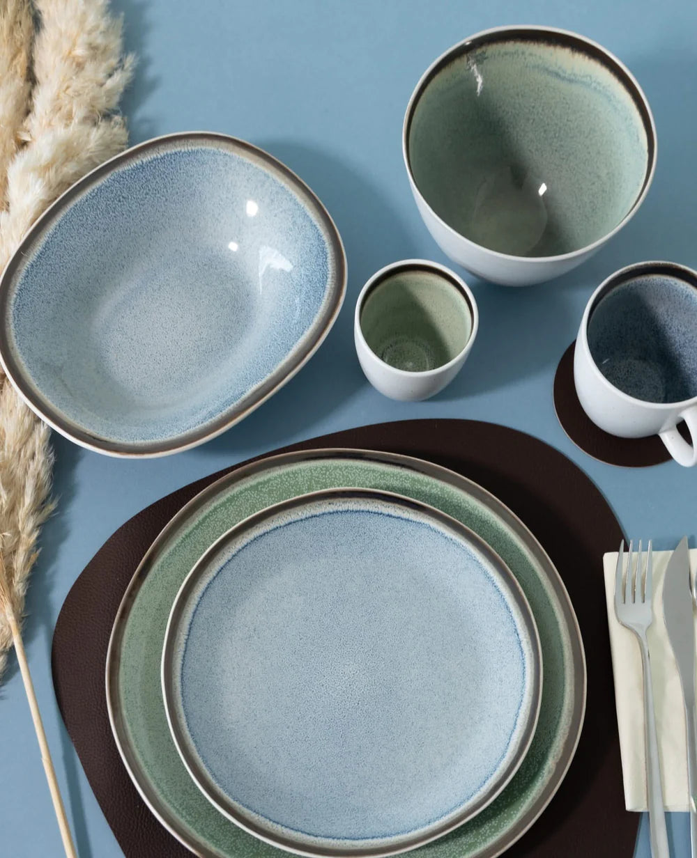 Cosy & Trendy Espresso kopjes Fez Groen 140 ml - 4 Stuks