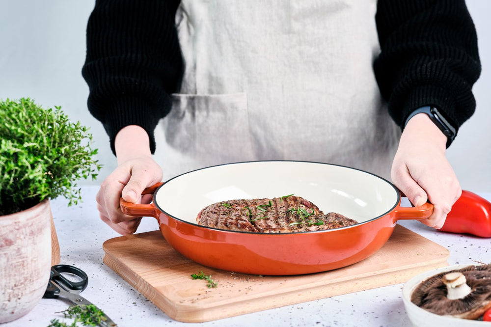 Cosy & Trendy Grillpan Fontestic Gietijzer Roest Ø 28 cm - Geëmailleerd