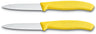 Couteau d'office Victorinox Swiss Classic - Jaune - Dentelé - 2 pièces