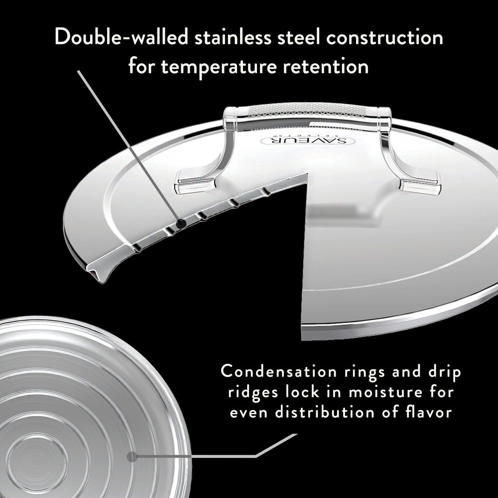 Casserole Saveur Selects - TriPly inox - ø 22 cm / 4,7 litres