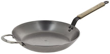 De Buyer Poêle à Frire Mineral B Bois - ø 32 cm - sans revêtement antiadhésif