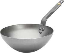 De Buyer Poêle wok Mineral B Element - ø 28 cm - sans revêtement antiadhésif