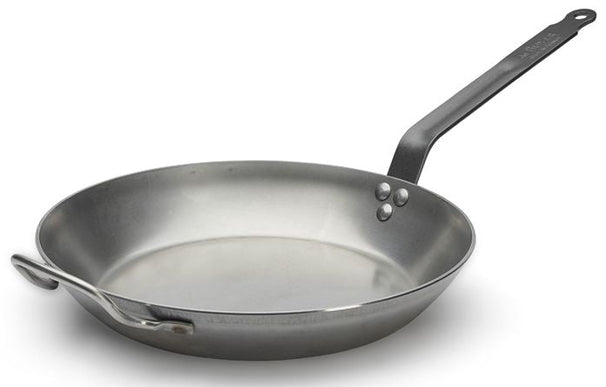 De Buyer Koekenpan Lyonnaise Carbon Plus - Plaatstaal - ø 32 cm - zonder anti-aanbaklaag
