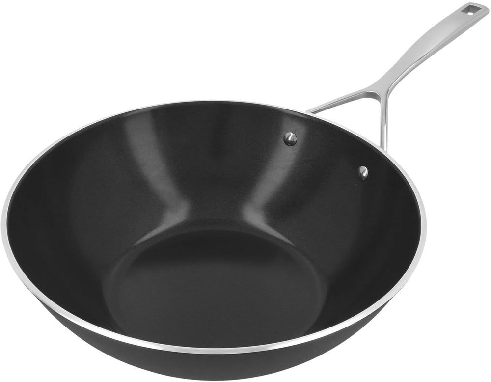 Demeyere Wok poêle Alu Pro 5 - Ceraforce - ø 30 cm - revêtement antiadhésif céramique