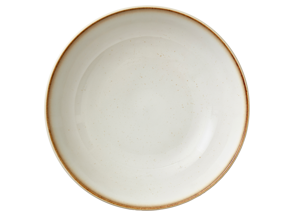 Assiette creuse Gastro Bitz Gris/crème ø 24 cm