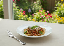 Cookinglife Diepe borden / Pastaborden - Porselein - Wit - ø 27 cm - 6 Stuks