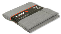 KOOK Nappe Mélange Gris 140 x 230 cm