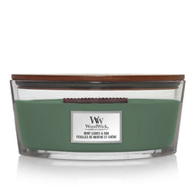 Bougie Parfumée WoodWick Ellipse Feuilles de Menthe & Chêne - 9 cm / 19 cm