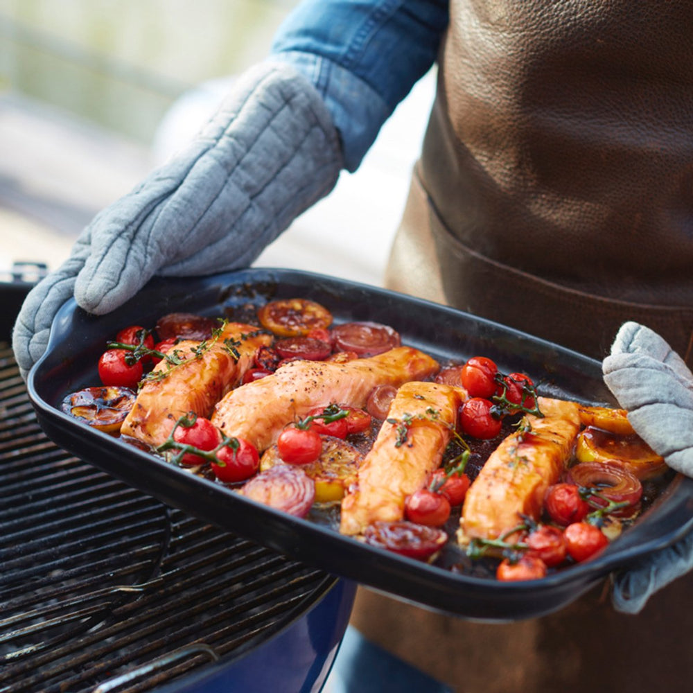 Emile Henry BBQ Bakplaat - Truffe - 42.5 x 27.5 x 4 cm