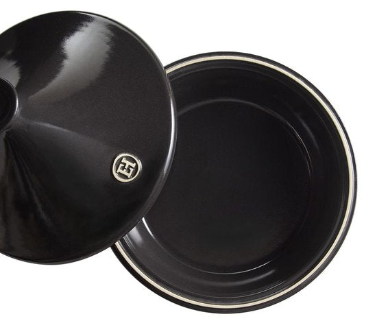 Emile Henry Tajine - Fusain - ø 32 cm / 3,5 liter