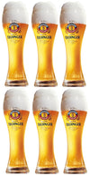 Verres à bière Erdinger Weizen 500 ml - 6 pièces