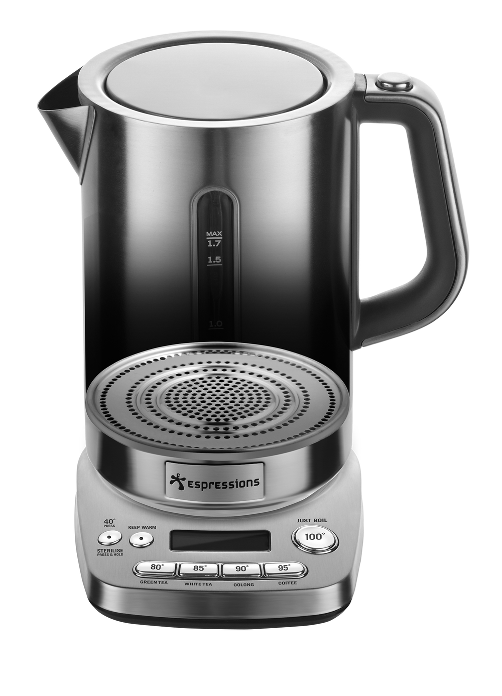 Bouilloire Espression Kettle Silent Smart Kettle - 1,7 litre - EP9650