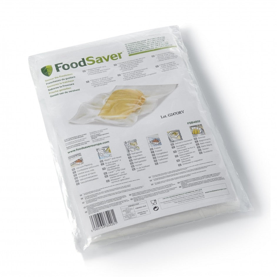 FoodSaver Vacumeerzakken 29 x 20 cm - 48 Stuks