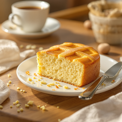 Boterkoek met kokosbloesemsuiker