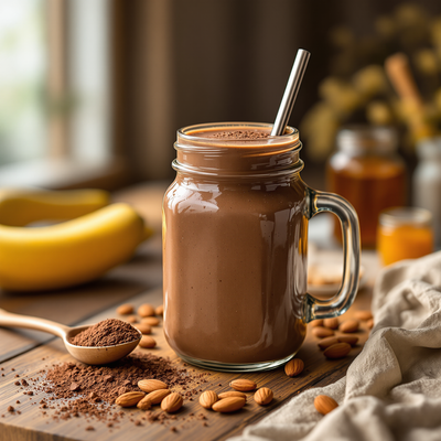 Raw cacao smoothie