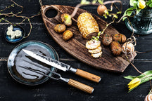 Forged Trancheervork / Vleesvork Olive