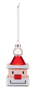 Alessi Kerstbal Le Palle Quadrate - Santa Cube - GJ02/1 - door Marcello Jori