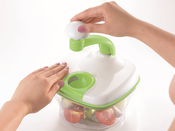 Ghidini Multifunctionele Keukenmachine - Handmatig - Hakmolen, Mixer & Slacentrifuge