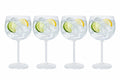 Cookinglife Gin Tonic Glazen Kunststof - CampVibe - Outdoor - Onbreekbaar - 570 ml - 4 Stuks