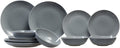 Gordon Ramsay Serviesset Maze - Dark Grey - 12-delig / 4 personen