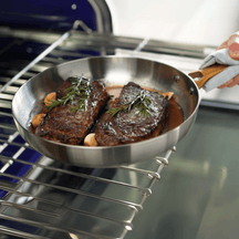 GreenPan Pannenset Padova Reserve 5-delig - Triply - Kookpan ø 20, 24 cm, Steelpan ø 18 cm & Koekenpan ø 20 & 28 cm