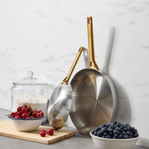 GreenPan Pannenset Padova Reserve 5-delig - Triply - Kookpan ø 20, 24 cm, Steelpan ø 18 cm & Koekenpan ø 20 & 28 cm