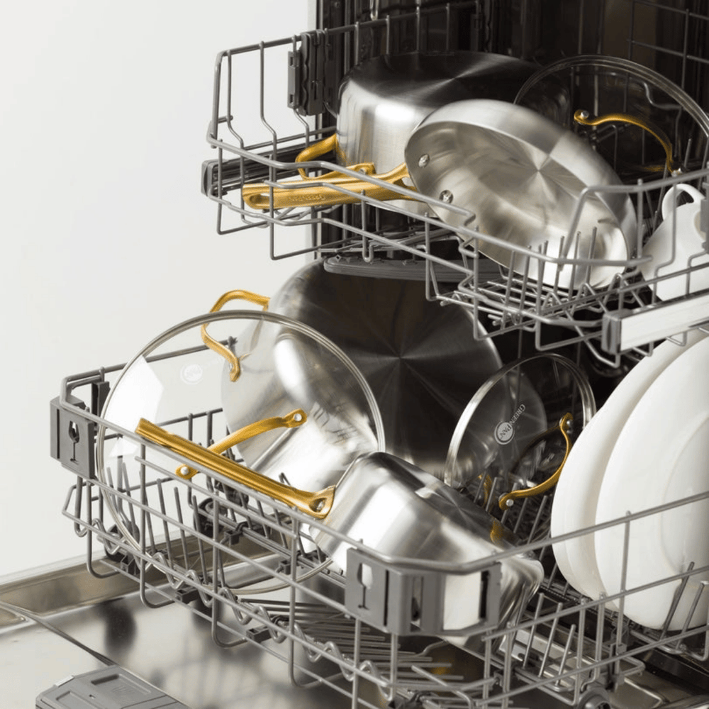 GreenPan Pannenset Padova Reserve 5-delig - Triply - Kookpan ø 20, 24 cm, Steelpan ø 18 cm & Koekenpan ø 20 & 28 cm