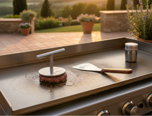 Cookinglife Grill Smashburger Press / Hamburgerpers - Premium - RVS - ø 12 cm