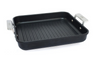 Valira Grill Pan Aire avec poignées - 23 x 23 cm - revêtement antiadhésif standard