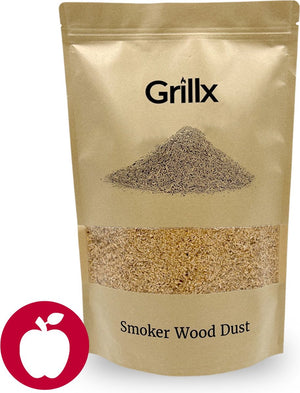 Grillx Rookmot Appel - Voor Koud Roken - 3 Kg