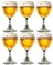 Grimbergen Bierglazen op Voet - 250 ml - 6 stuks