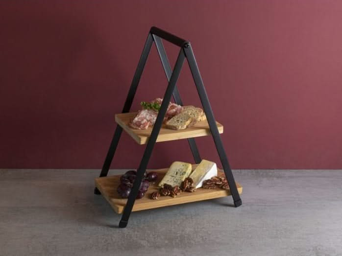 Gusta Etagere / Serveertoren - Piramide - 2-laags