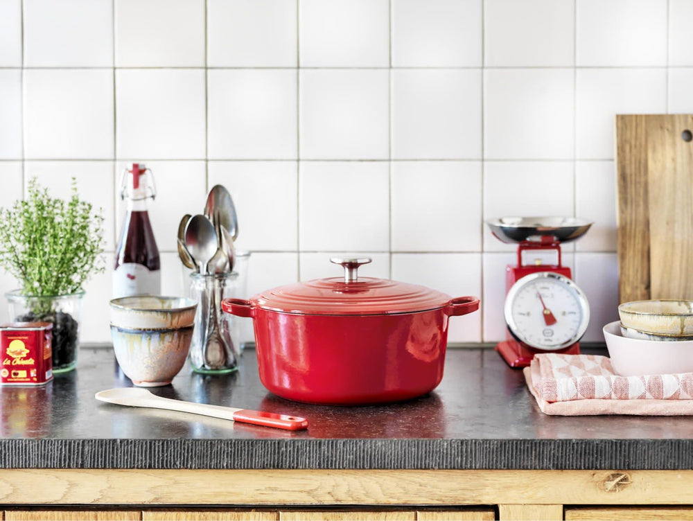 BK Casserole Bourgogne - Piment Rouge - ø 24 cm / 4,2 litres