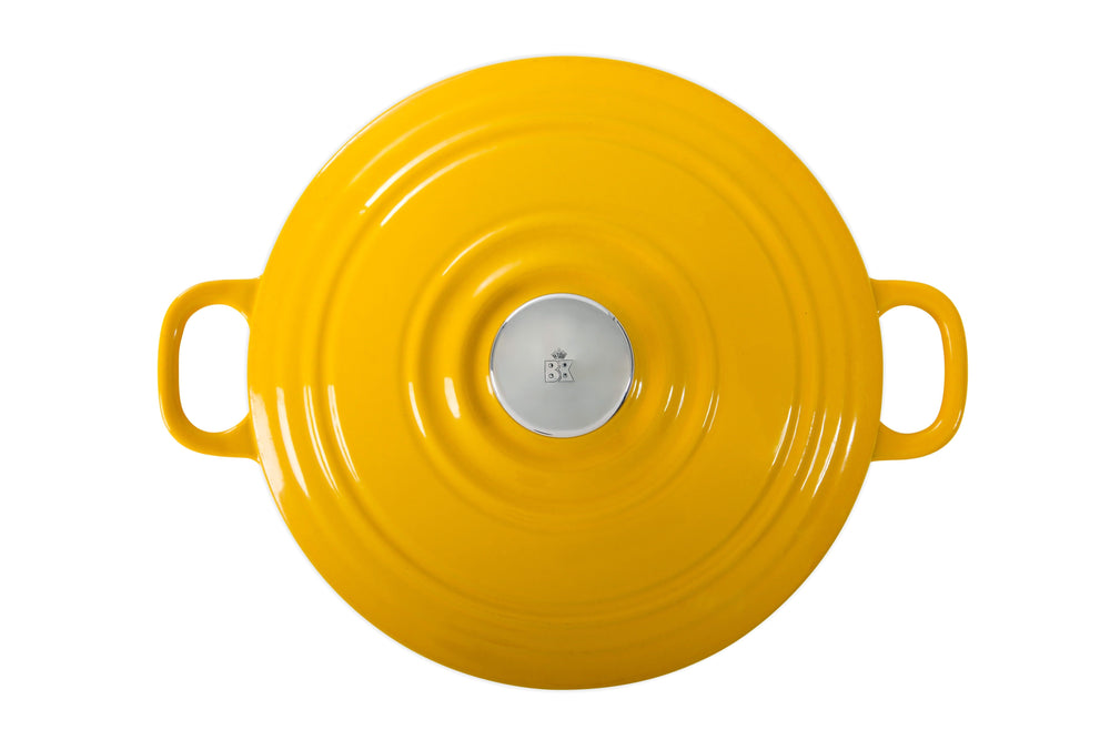 BK Braadpan Bourgogne - Sunny Yellow - ø 24 cm / 4.2 liter