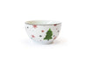 Ensemble de vaisselle de Noël Studio Tavola - Porcelaine - Rouge 18 pièces