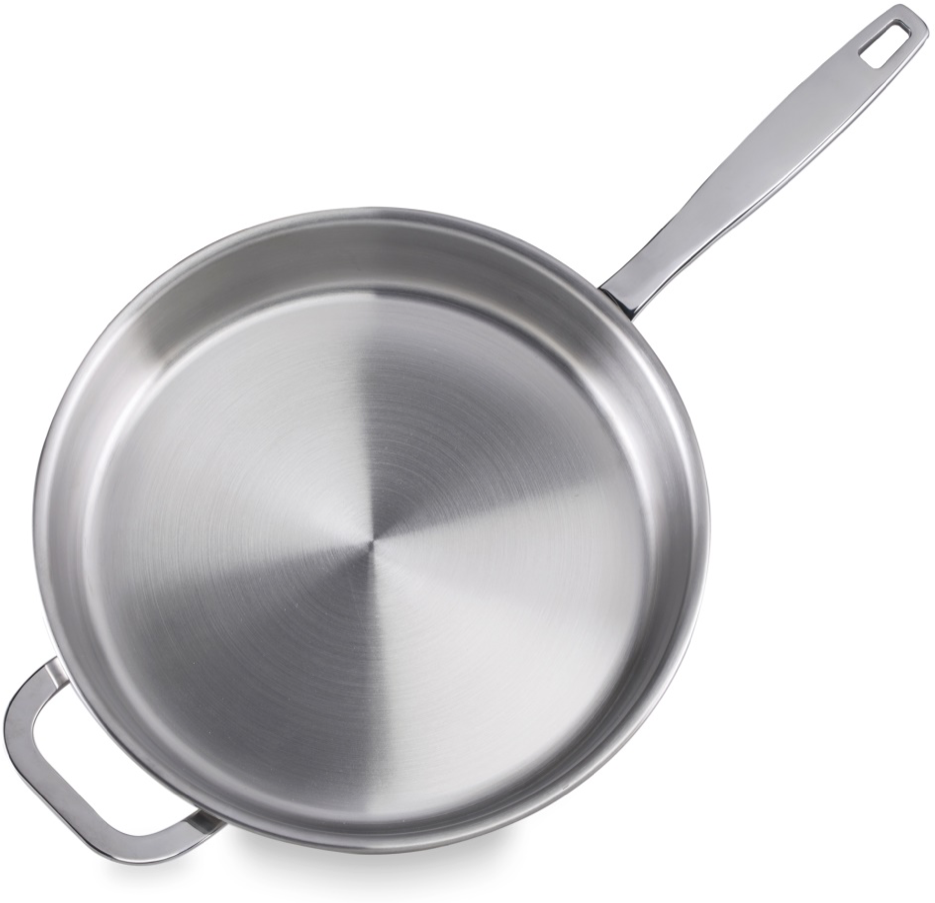 Habonne Poêle Master - Inox 5 plis - ø 28 cm - sans revêtement antiadhésif