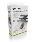 Hendi Vacumeerzakken met reliëf - Sous Vide Zakken - 30 x 40 cm - Geschikt voor FoodSaver vacumeermachines - 100 stuks