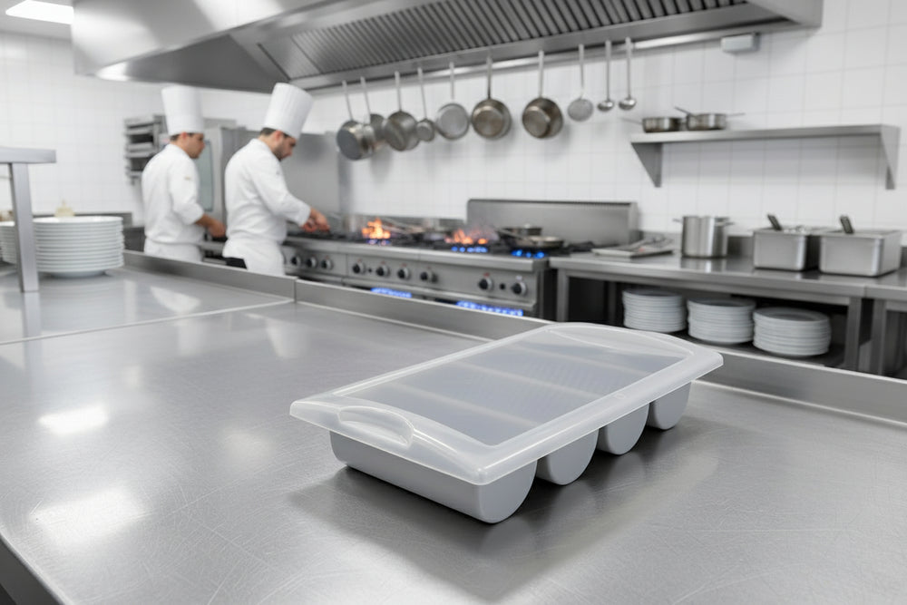 Hendi Deksel Voor Bestekbak - 4 Vaks GN 1/1