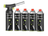 Hendi Creme Brulee Brander / Koksbrander / BBQ Aansteker - met gasbus + Extra Butaan Gas Navullingen - 4 Stuks