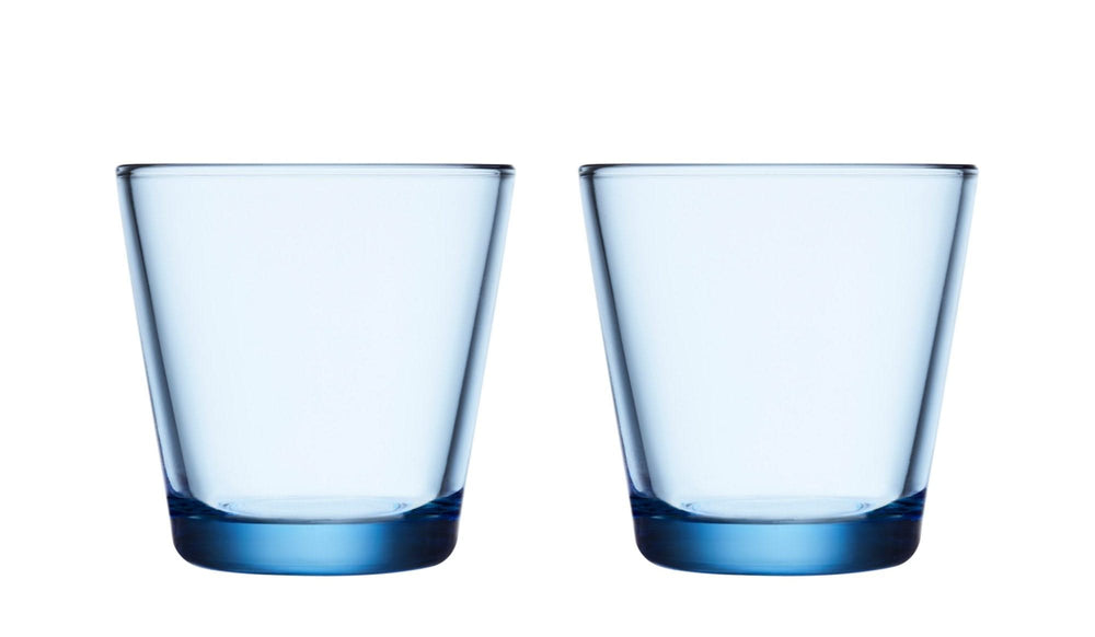 Iittala Glazen Kartio Aqua 210 ml - 2 Stuks