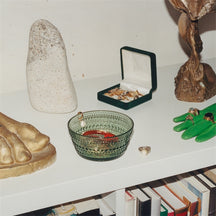 Iittala Kleine Kom Kastehelmi - Pine Green - ø 11 cm / 230 ml