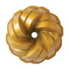 Nordic Ware Turban Moule à pâtisserie tressé Bundt Doré ø 27 cm / 3,5 litres