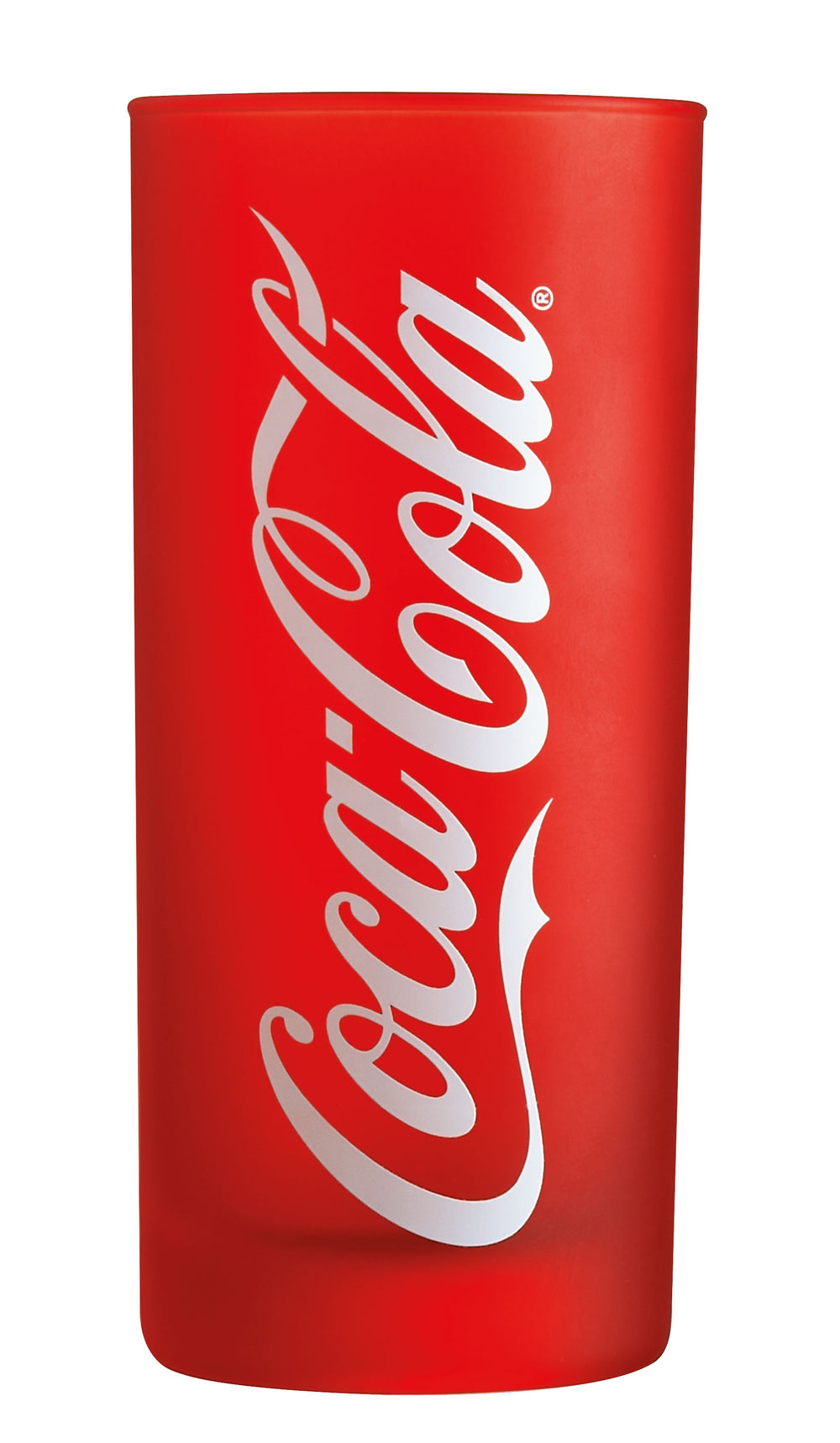 Coca Cola Glazen - Longdrinkglazen - Frisdrankglazen - Frozen - Rood 270 ml - 6 Stuks