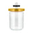 Pot de stockage Alessi Twergi - ES16/100 1 - Jaune - ø 12 cm / 1 litre - par Ettore Sotsass