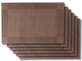 Jay Hill Placemats - Bruin - 45 x 31 cm - 6 Stuks